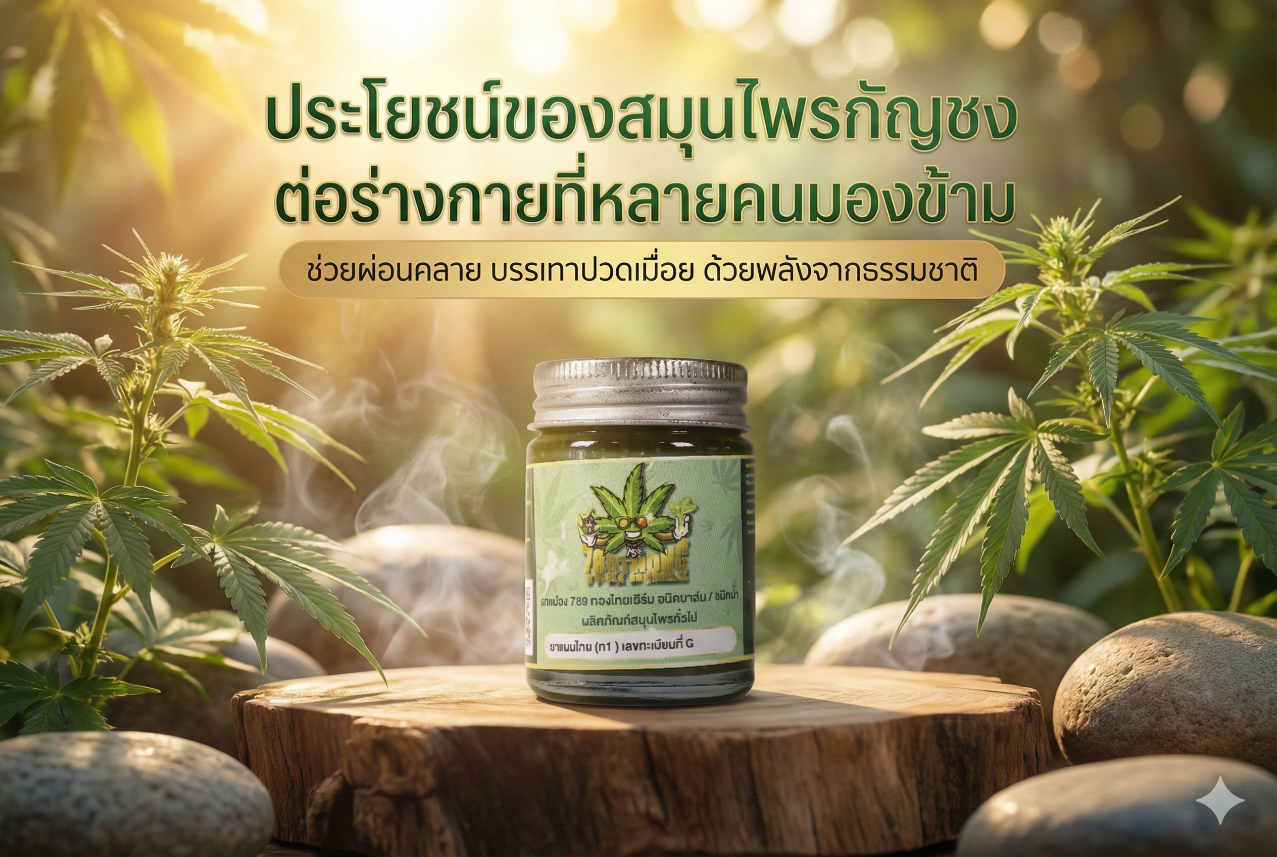 ยาหม่องกัญชง 789