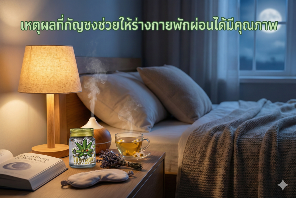กัญชงกับการนอนหลับ