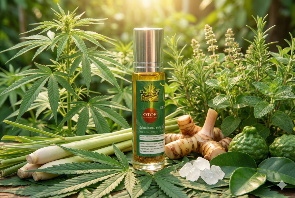 พิมเสนไพรกัญชง