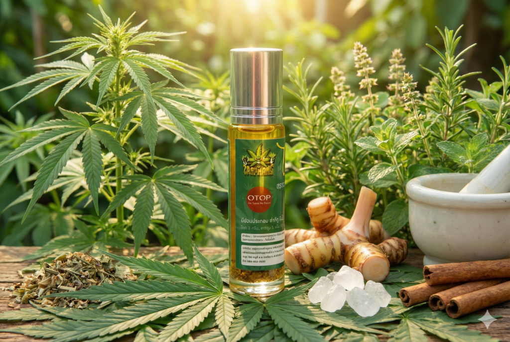 พิมเสนไพรกัญชง