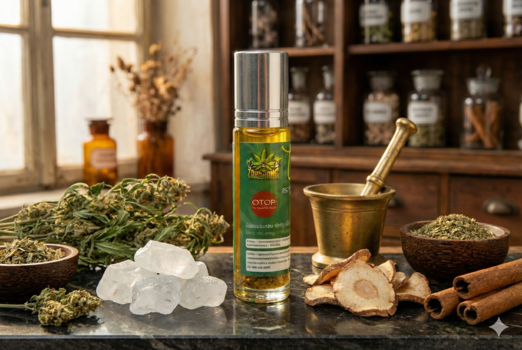 พิมเสนไพรกัญชง