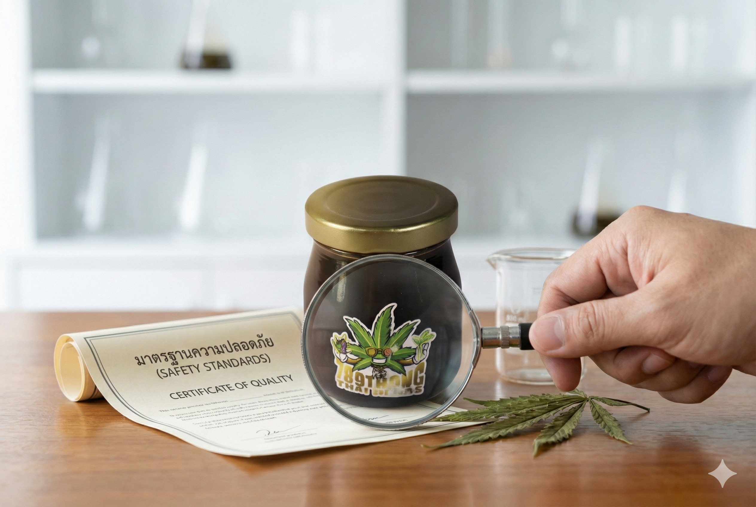 การเลือกซื้อสมุนไพรกัญชงอย่างมีมาตรฐานและปลอดภัย