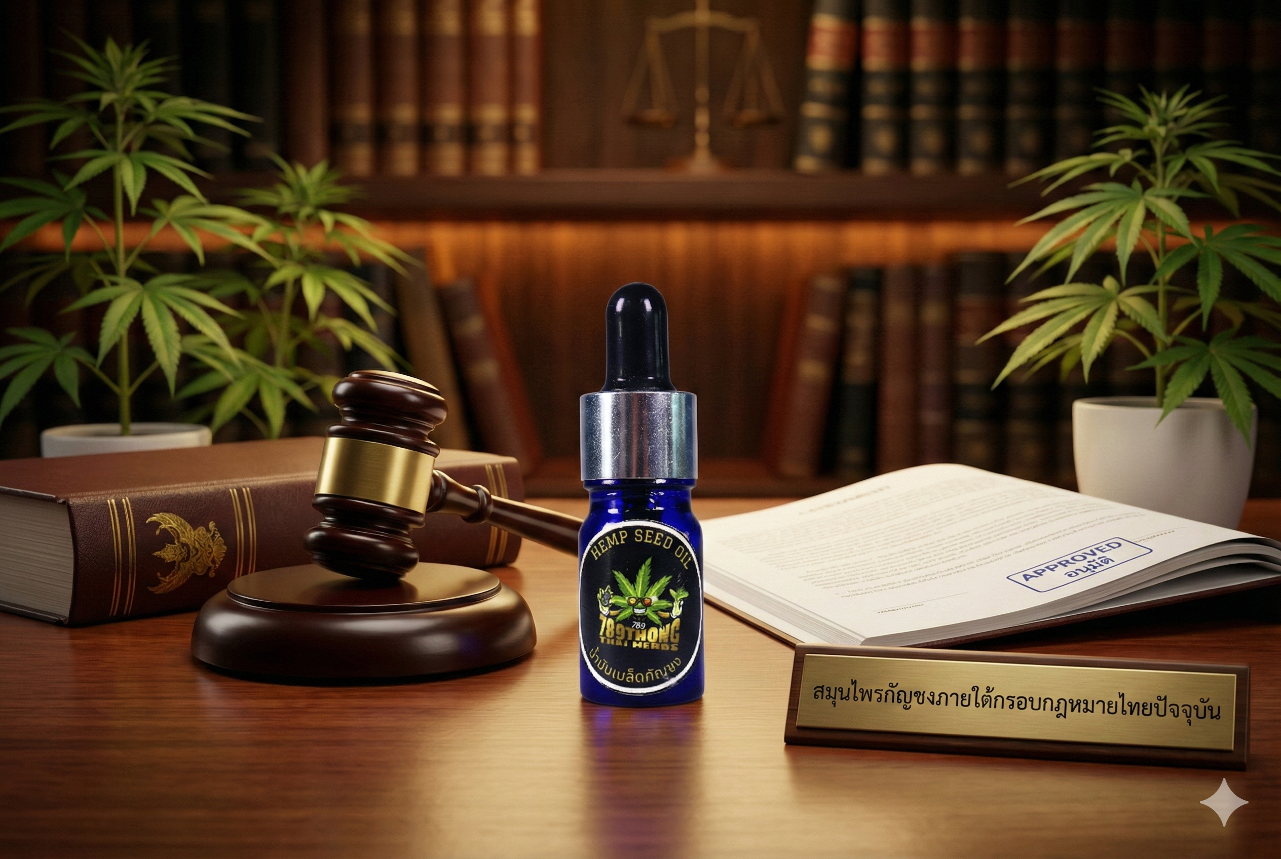 สมุนไพรกัญชงไม่ผิดกฏหมาย