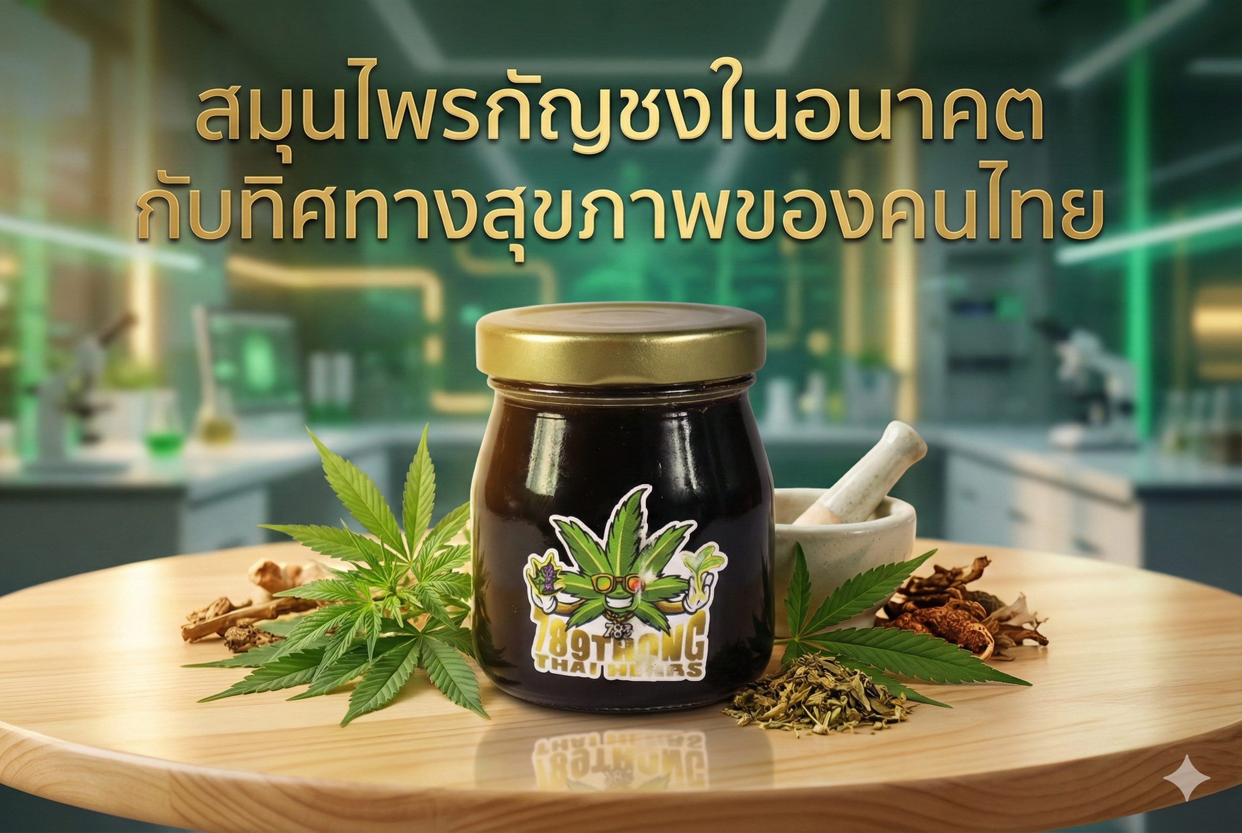 สมุนไพรกัญชง 789THONG กับนวัตกรรมสุขภาพแห่งอนาคต