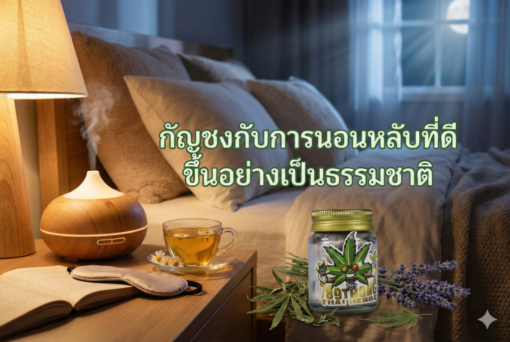 กัญชงกับการนอนหลับ