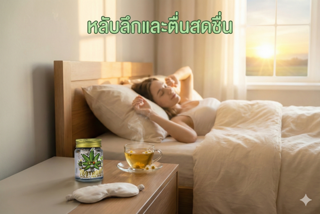 กัญชงกับการนอนหลับ