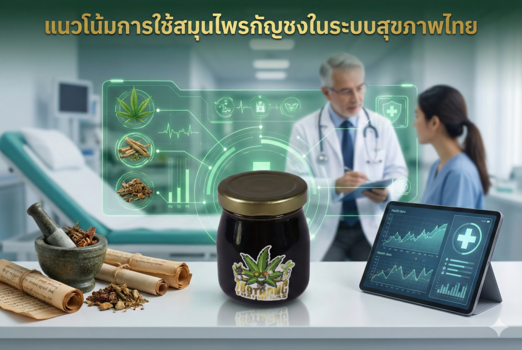 แนวโน้มของสมุนไพรกัญชง