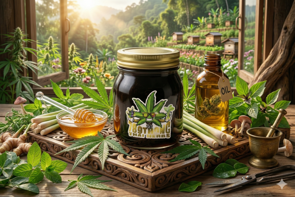 กัญชงดองน้ำผึ้ง