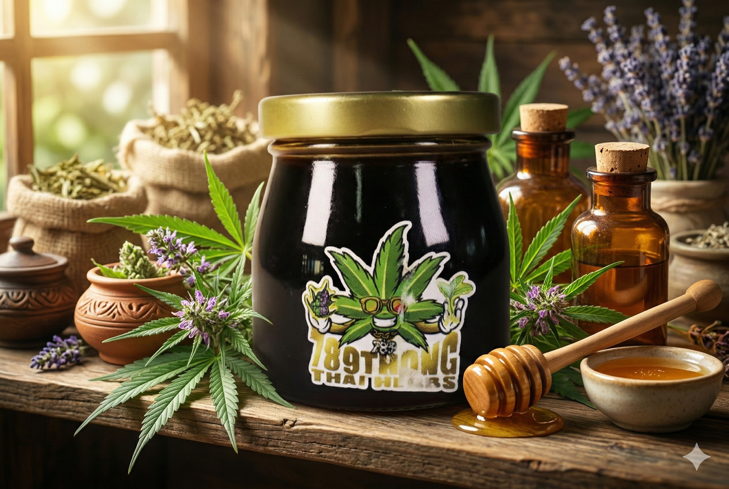 กัญชงดองน้ำผึ้ง