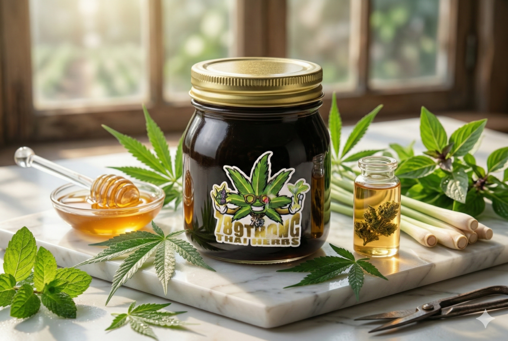 กัญชงดองน้ำผึ้ง