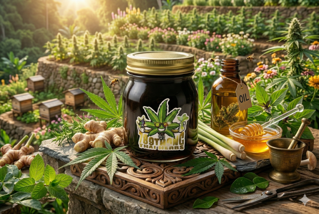 กัญชงดองน้ำผึ้ง