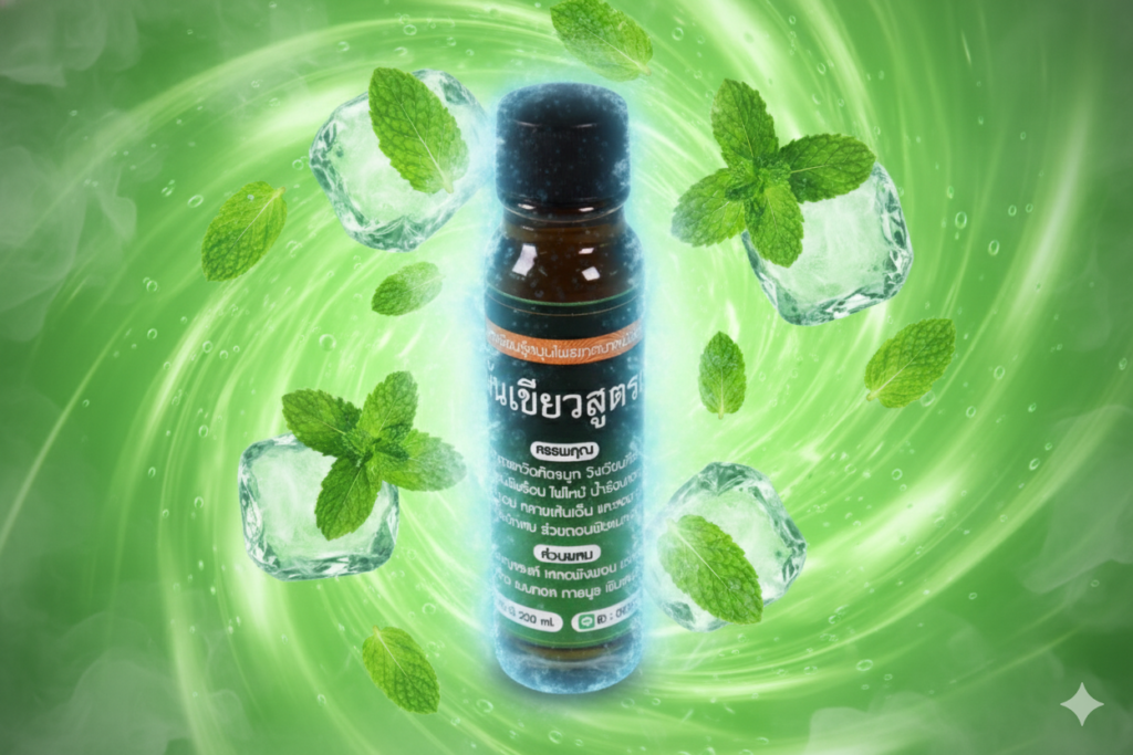 น้ำมันเขียวสูตรเย็น