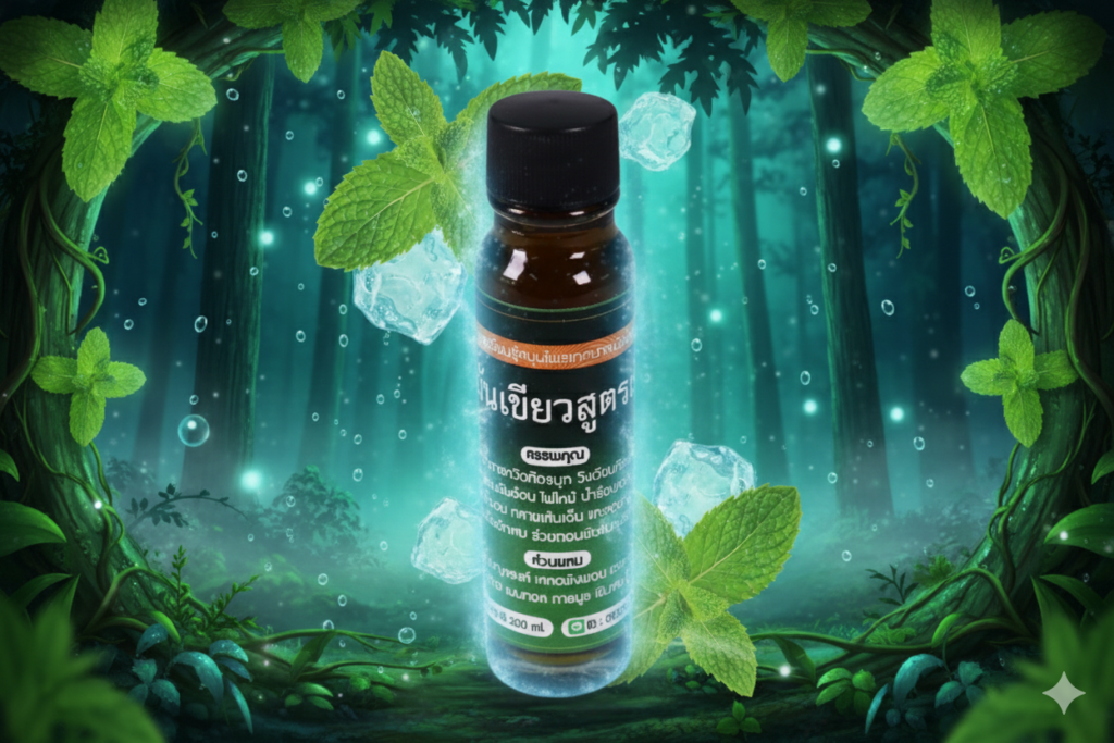 น้ำมันเขียวสูตรเย็น