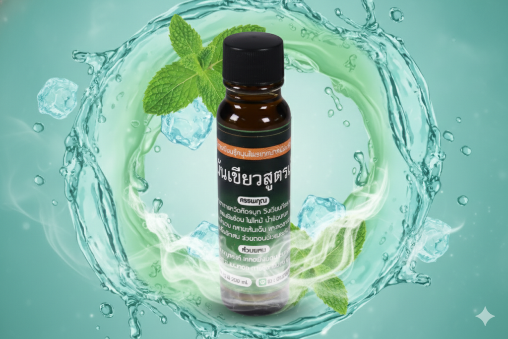 น้ำมันเขียวสูตรเย็น