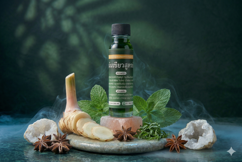 น้ำมันเขียวสูตรเย็น