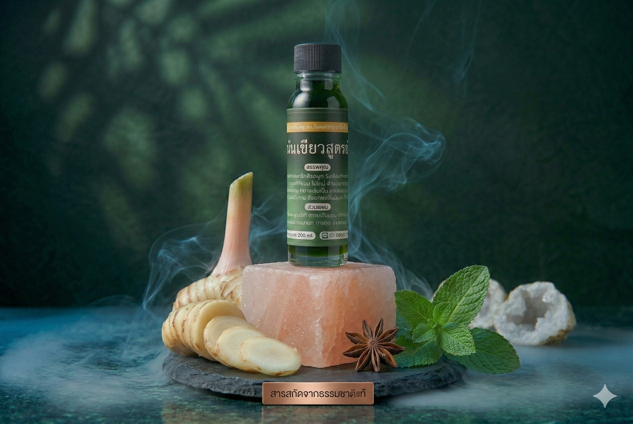 น้ำมันเขียวสูตรเย็น