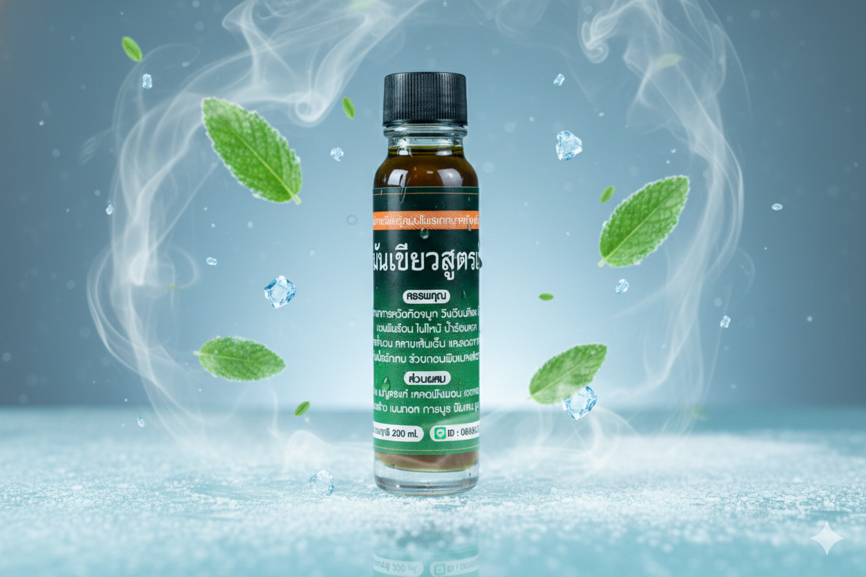 น้ำมันเขียวสูตรเย็น