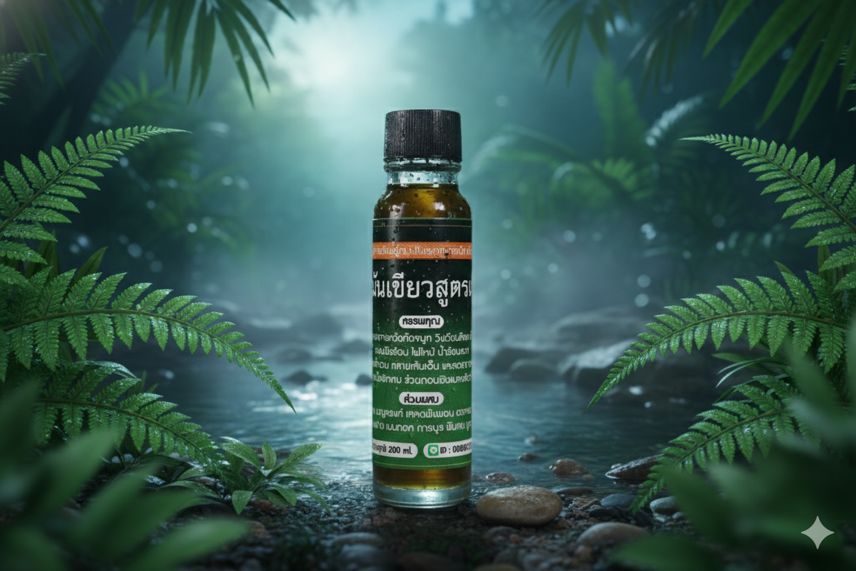 น้ำมันเขียวสูตรเย็น