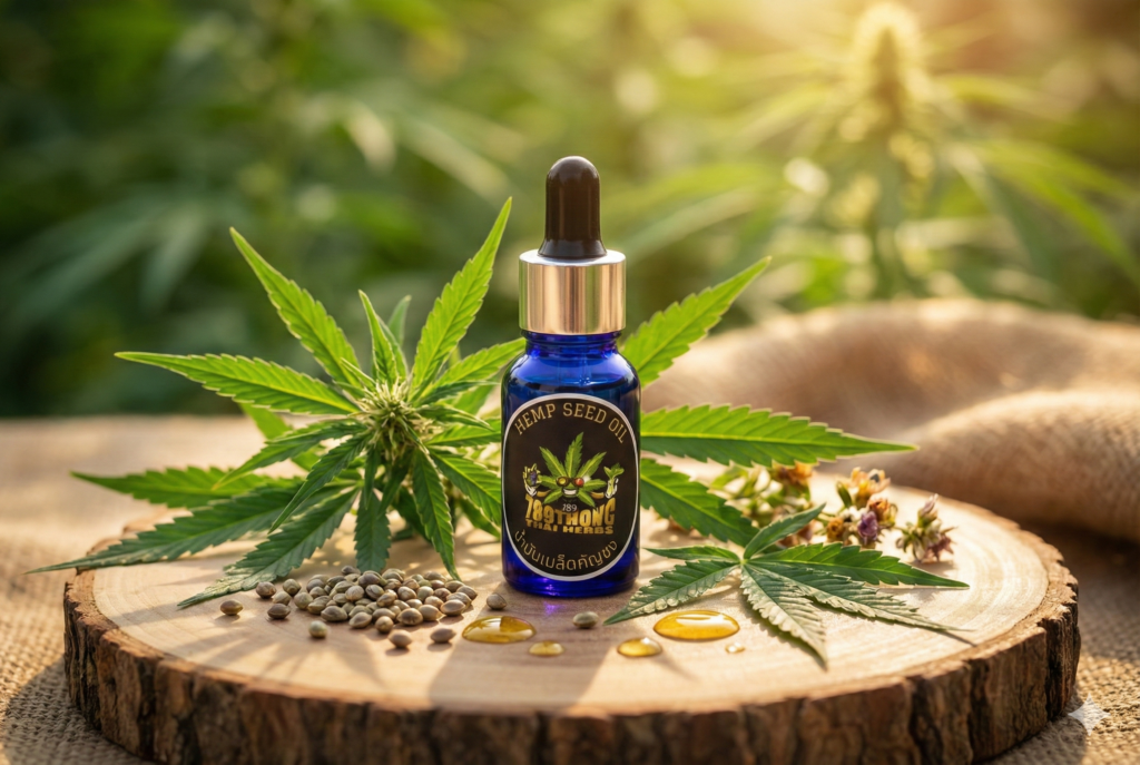 น้ำมันเมล็ดกัญชง
