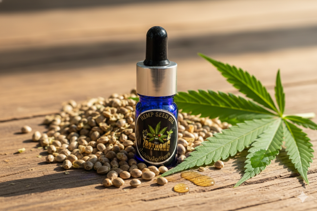 น้ำมันเมล็ดกัญชง
