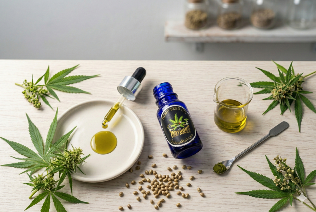 น้ำมันเมล็ดกัญชง