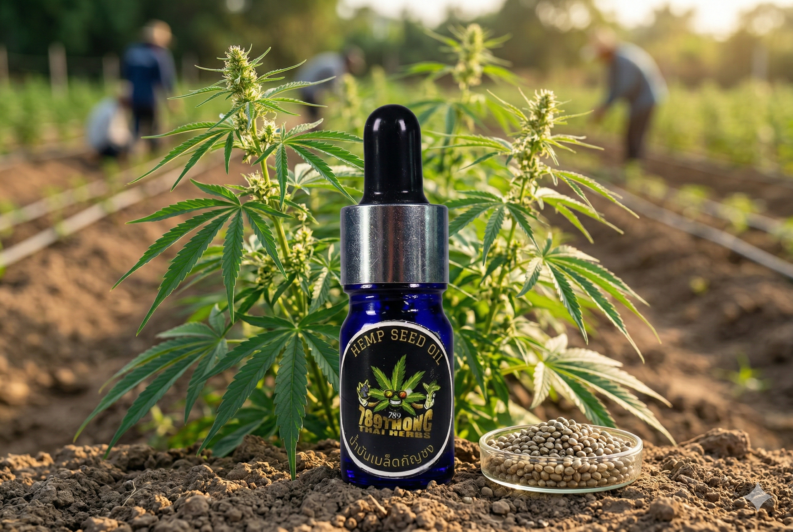 น้ำมันเมล็ดกัญชง