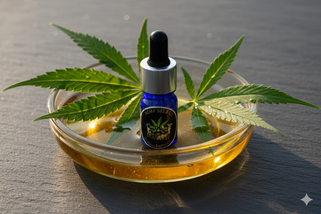 น้ำมันเมล็ดกัญชง
