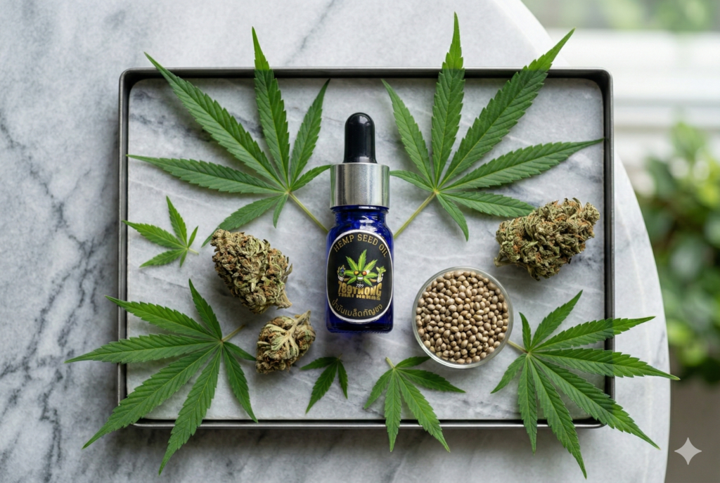 น้ำมันเมล็ดกัญชง