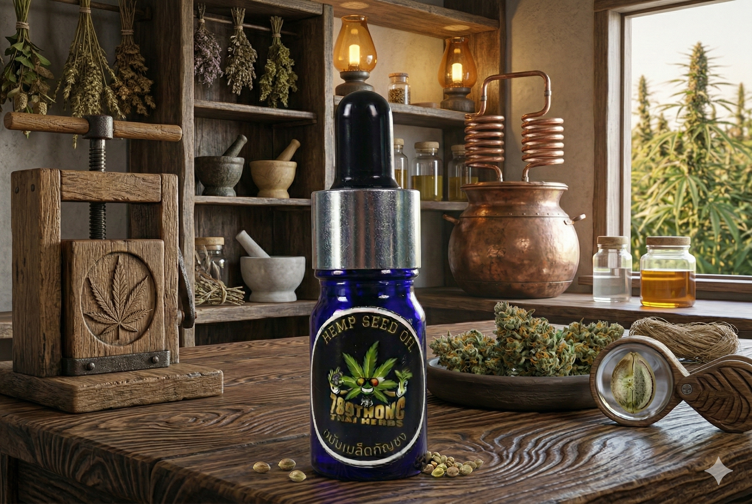 น้ำมันเมล็ดกัญชง