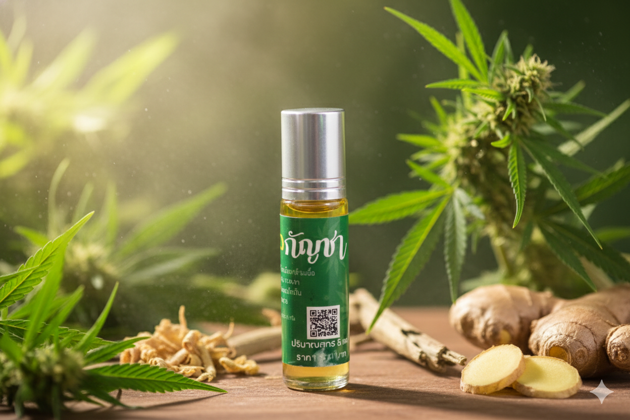 พิมเสนไพรกัญชง