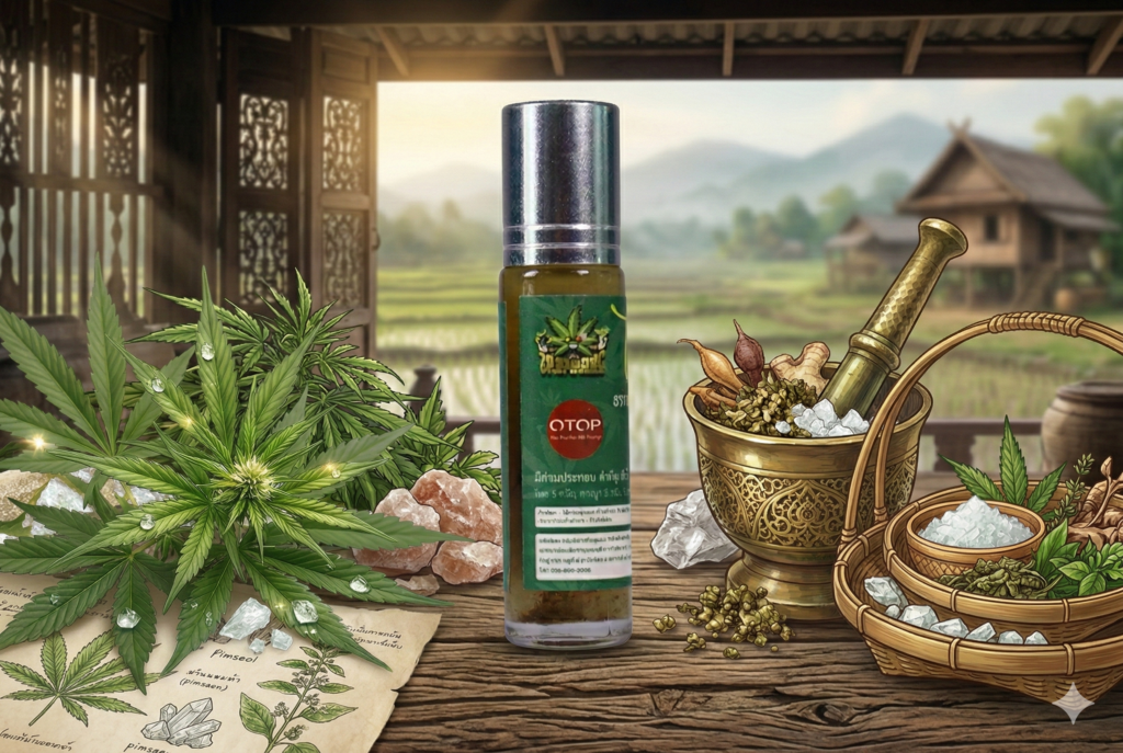 พิมเสนไพรกัญชง