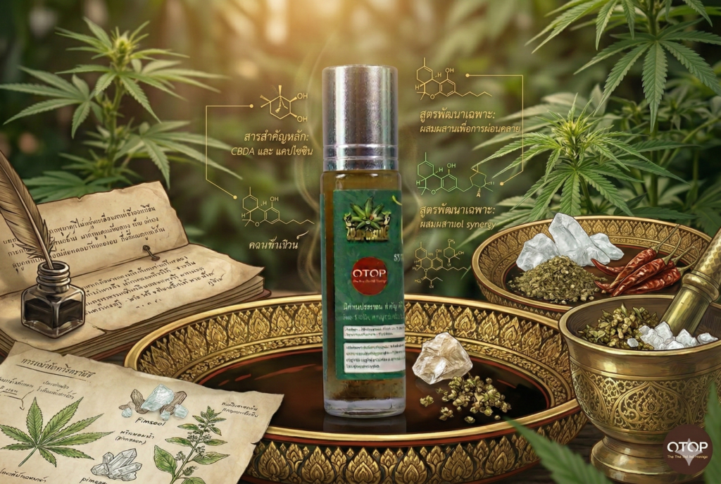 พิมเสนไพรกัญชง