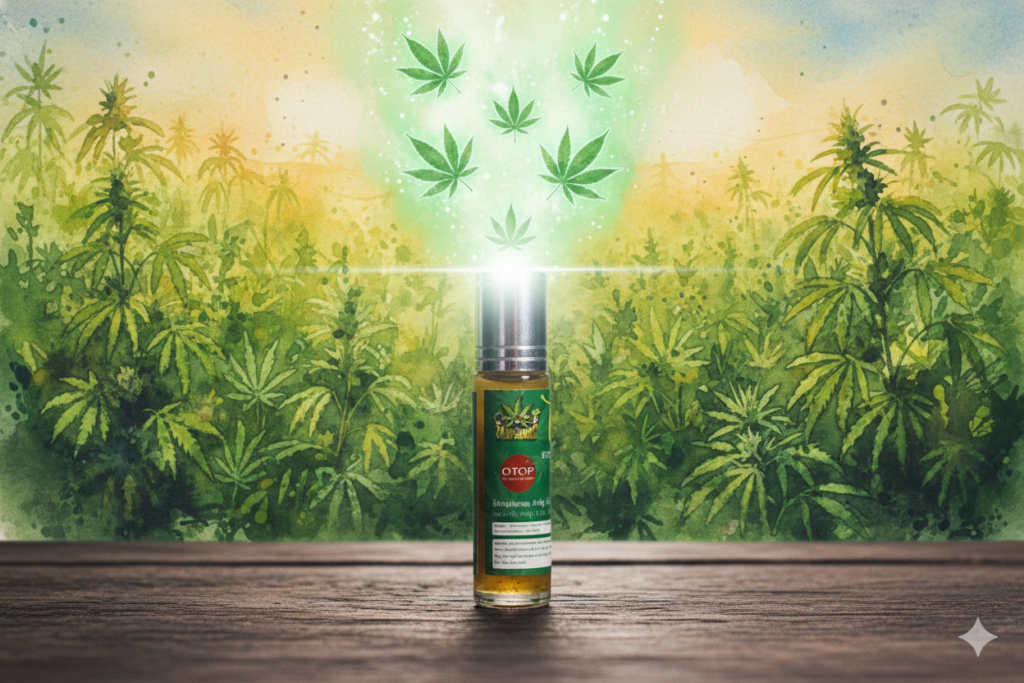 พิมเสนไพรกัญชง