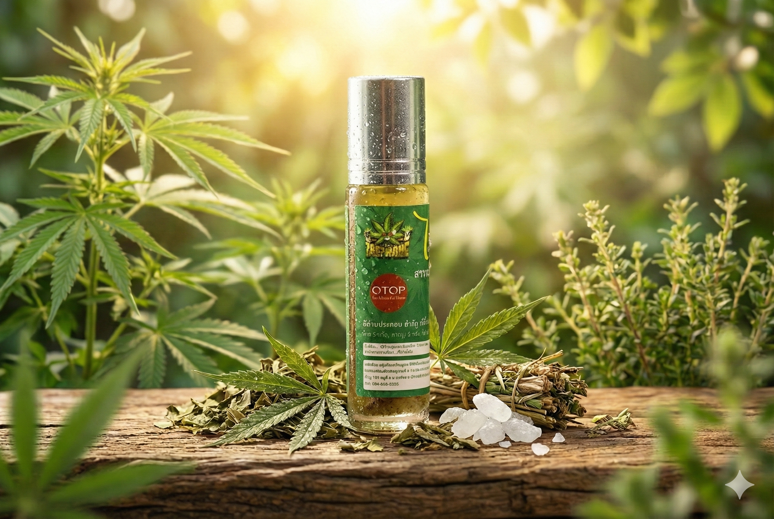 พิมเสนไพรกัญชง