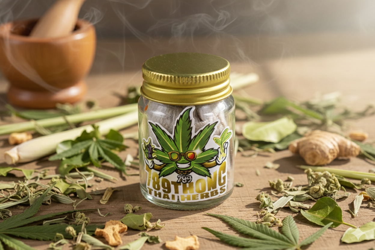 ยาดมสมุนไพรกัญชง