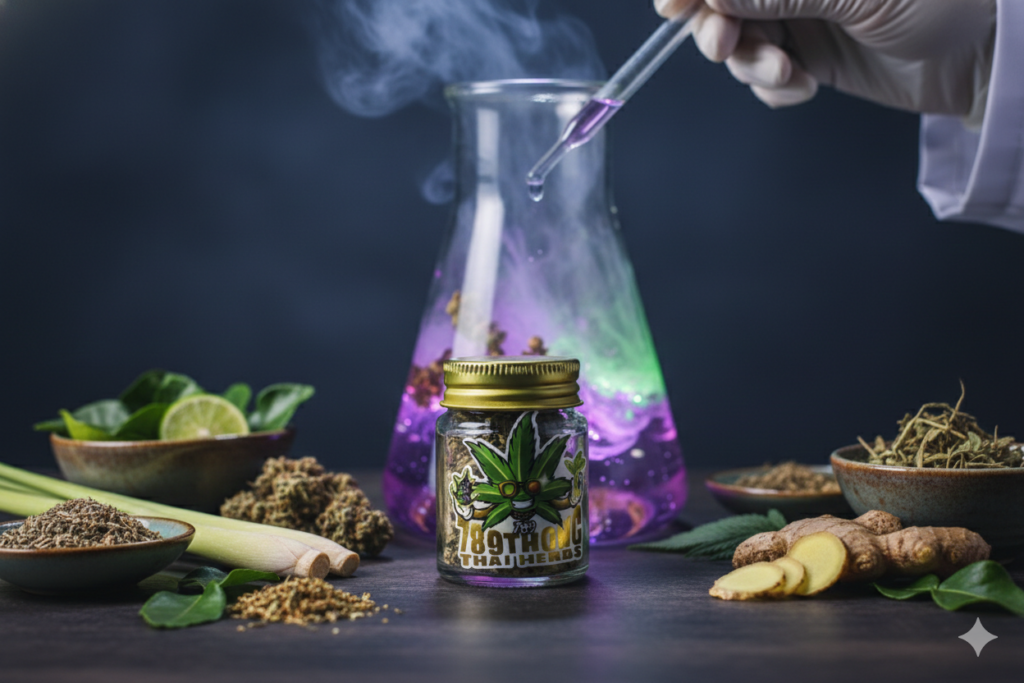 ยาดมสมุนไพรกัญชง