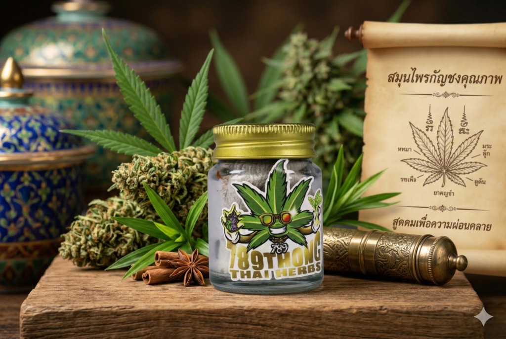 ยาดมสมุนไพรกัญชง