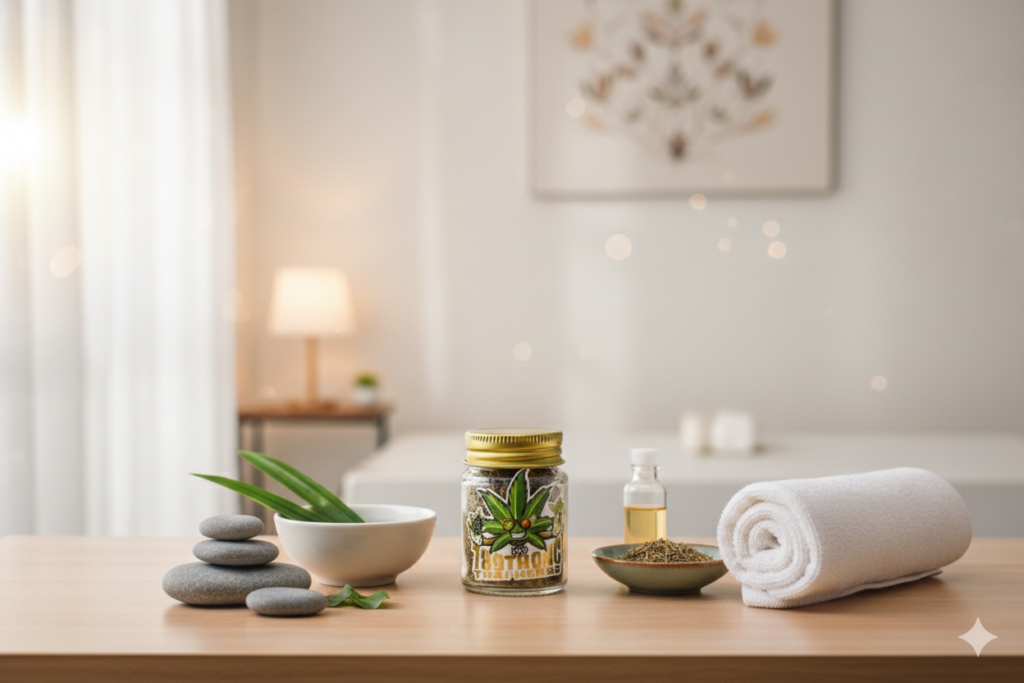 ยาดมสมุนไพรกัญชง