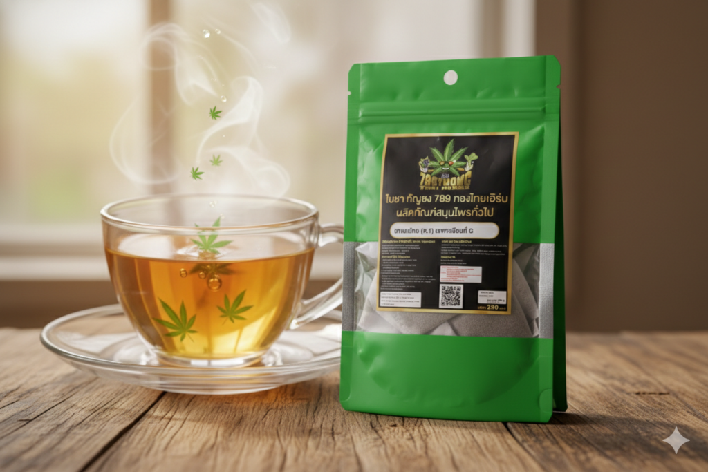 ใบชากัญชง