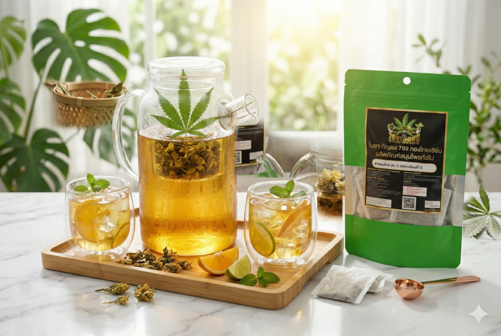 ใบชากัญชง