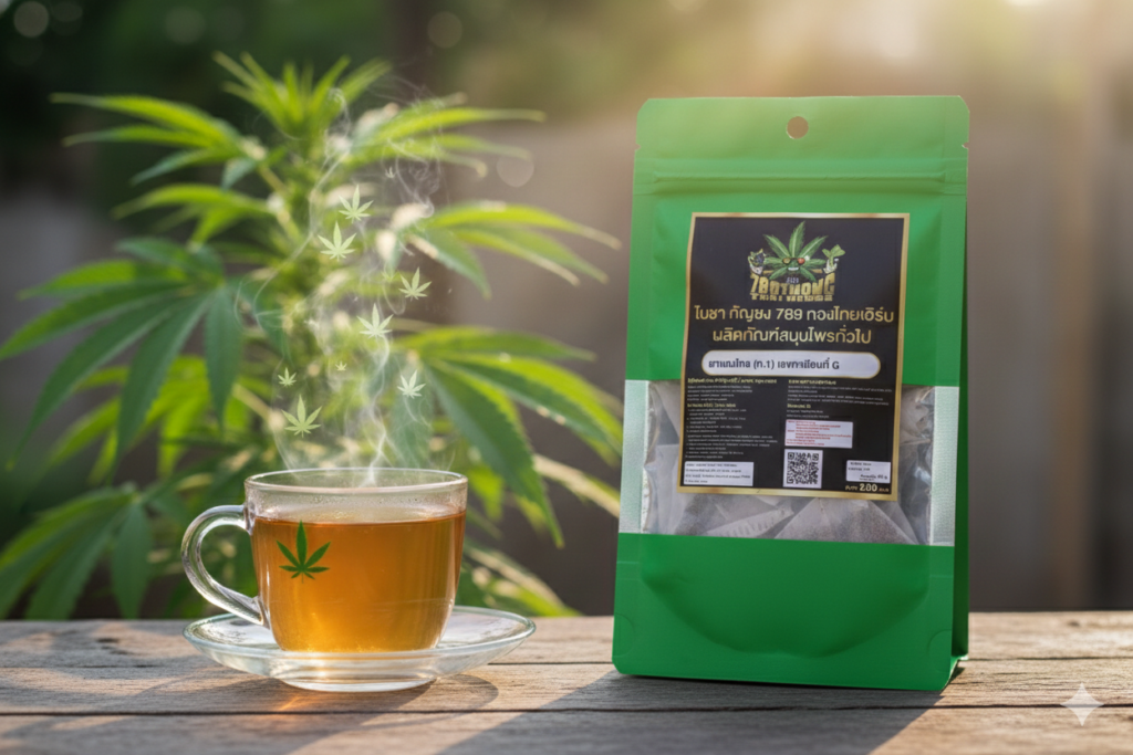 ใบชากัญชง