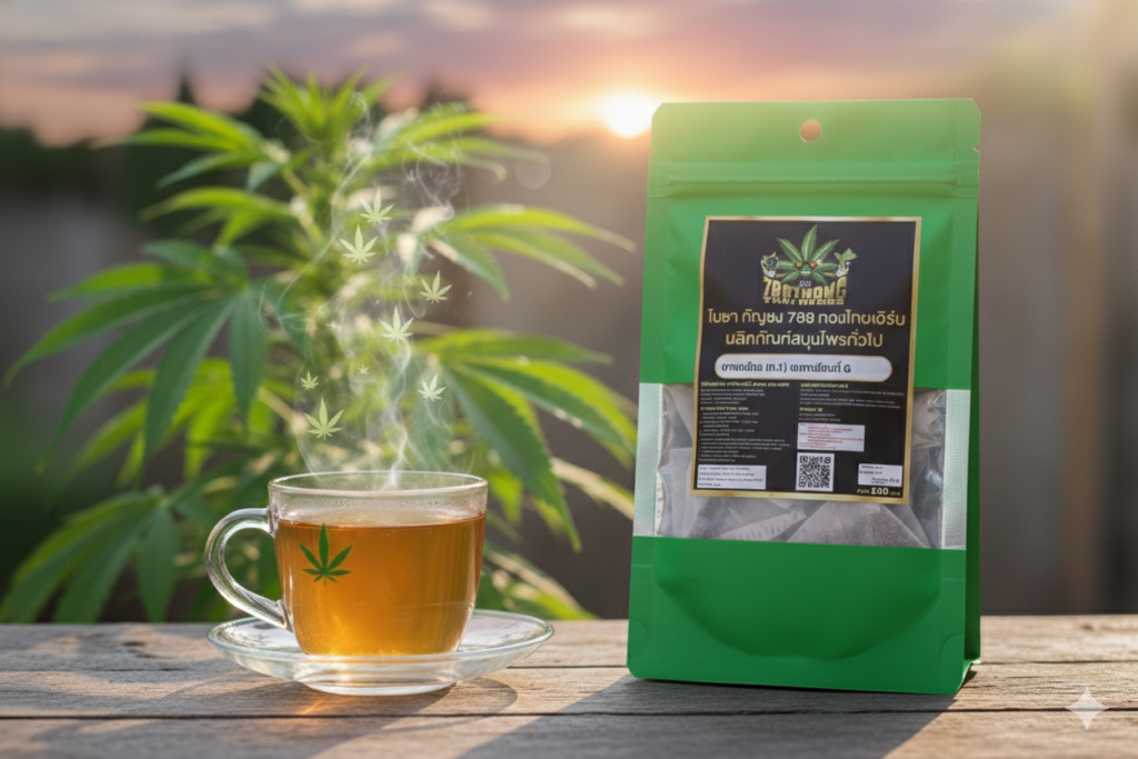 ใบชากัญชง