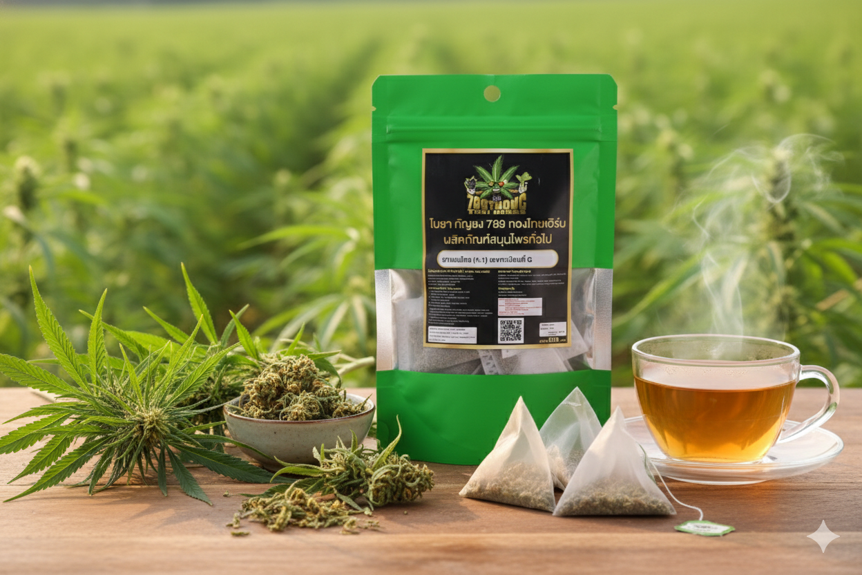 ใบชากัญชง