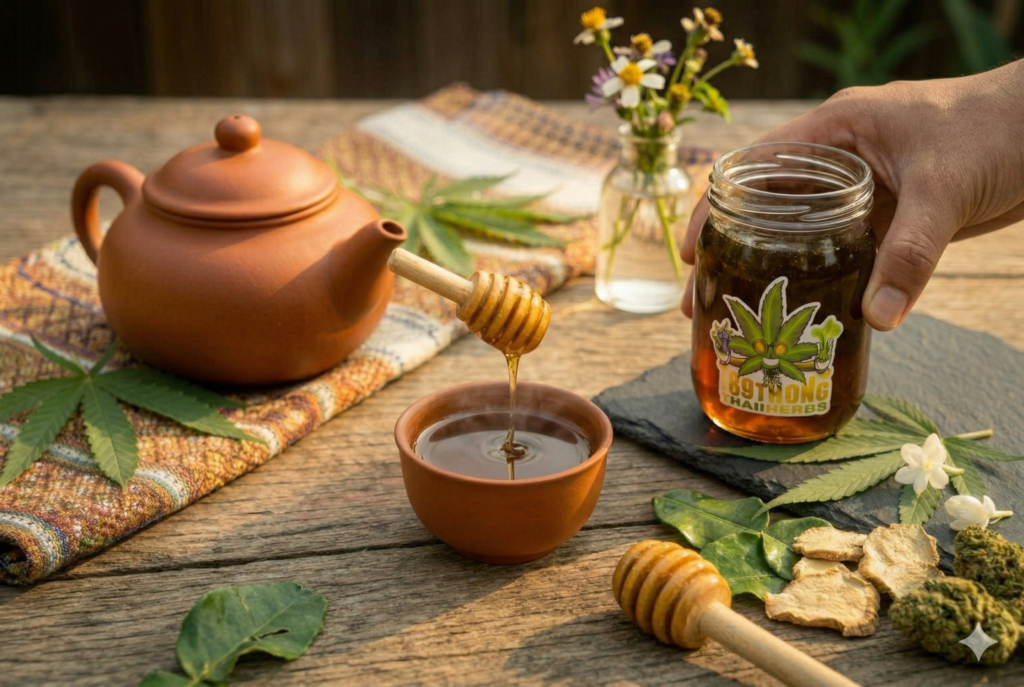 กัญชงดองน้ำผึ้ง