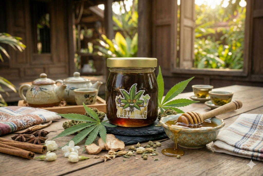 กัญชงดองน้ำผึ้ง