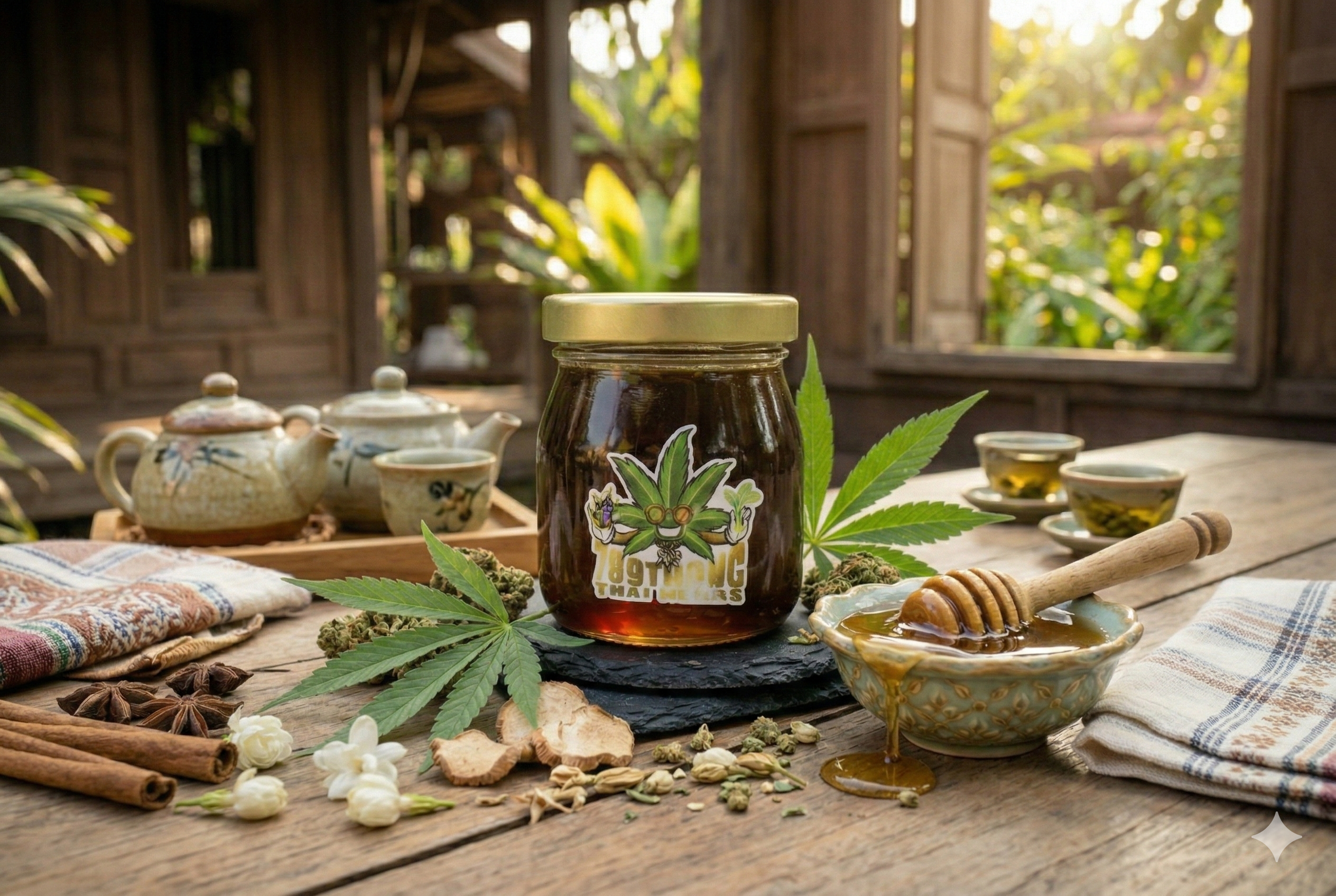 กัญชงดองน้ำผึ้ง