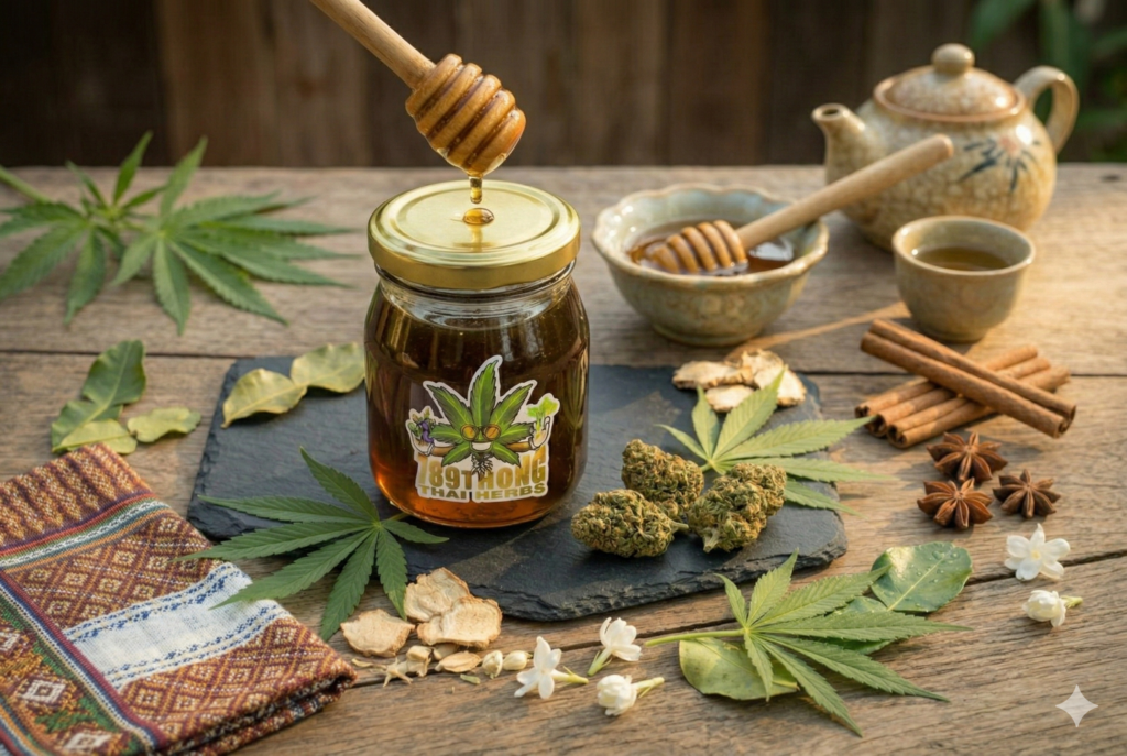 กัญชงดองน้ำผึ้ง