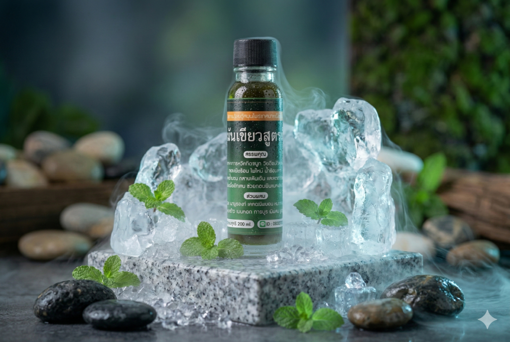 น้ำมันเขียวสูตรเย็น