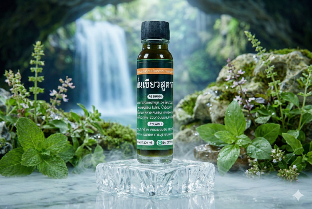 น้ำมันเขียวสูตรเย็น