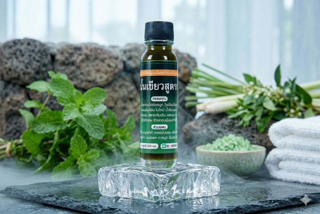 น้ำมันเขียวสูตรเย็น